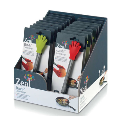 7" Silicone Handy Tong (Full Box – 1 x 18 pcs)
