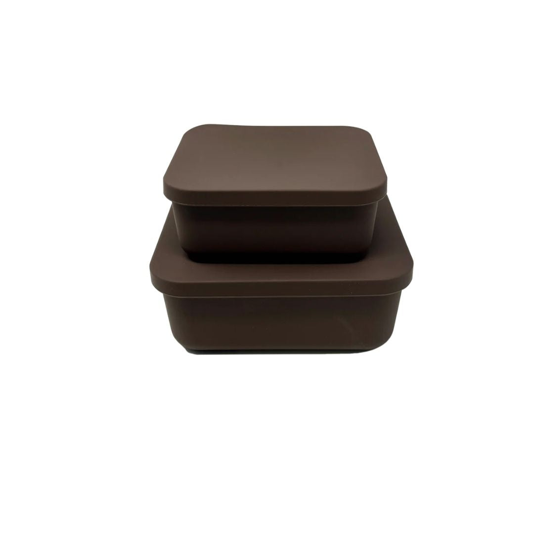Rectangular Silicone Container Set - Medium & Large