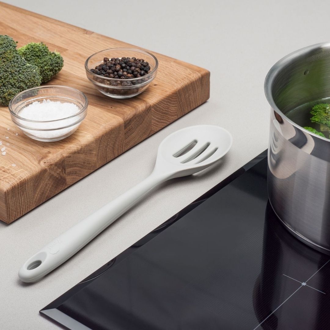 Coastal 11" Silicone Slotted Spoon