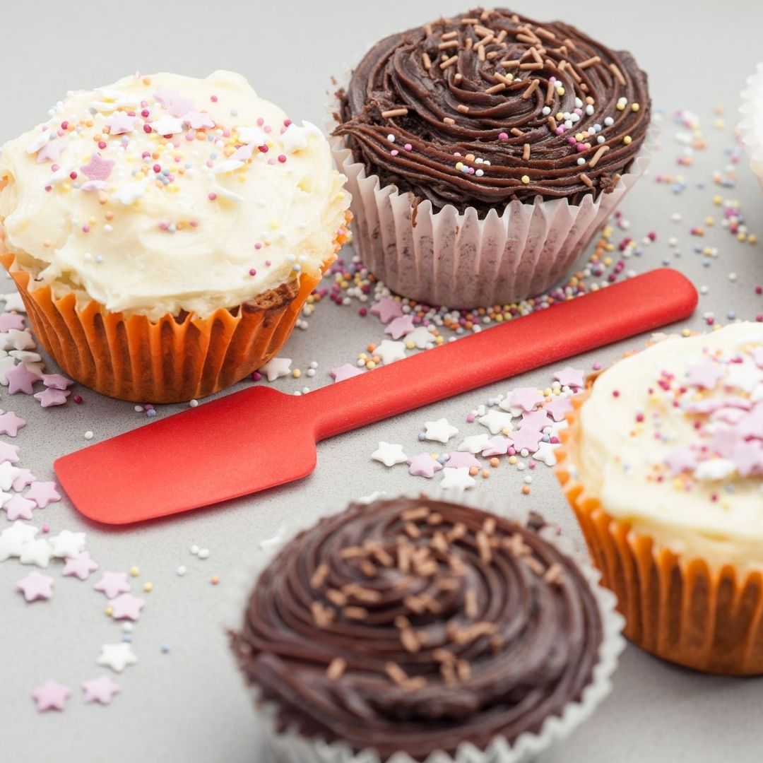 6" Silicone Mini Baking Spatula