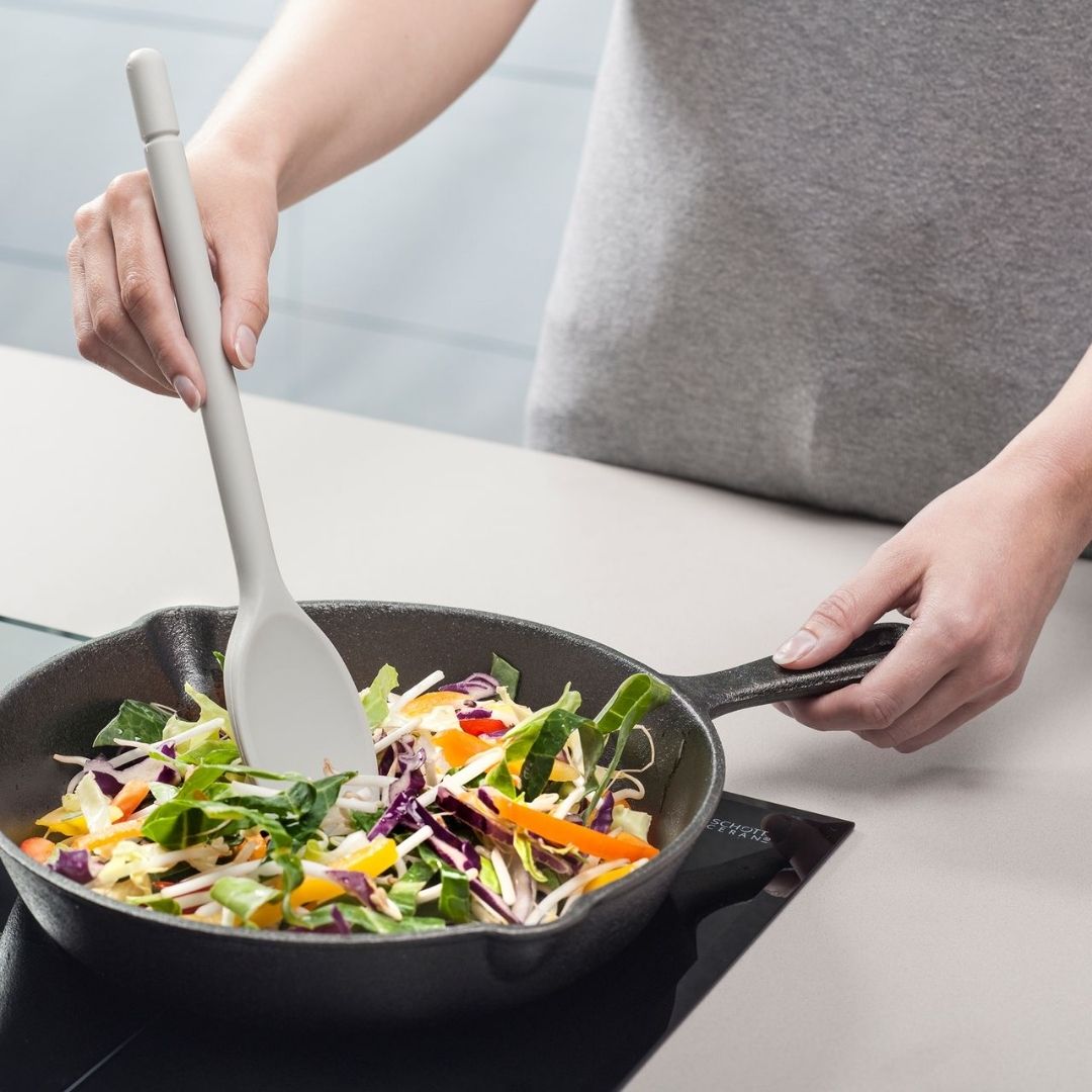 12” Silicone Traditional Spoon