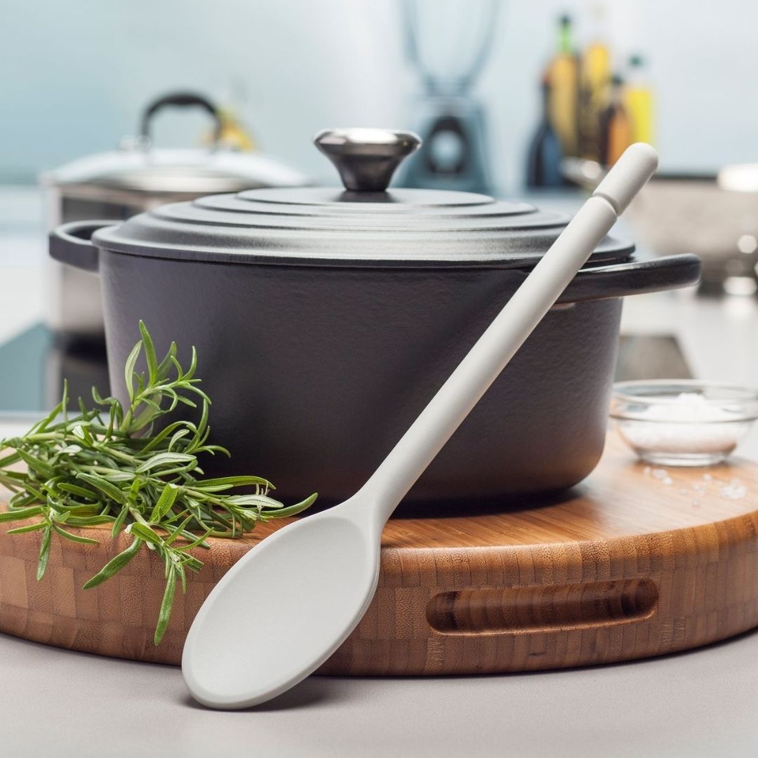 12” Silicone Traditional Spoon