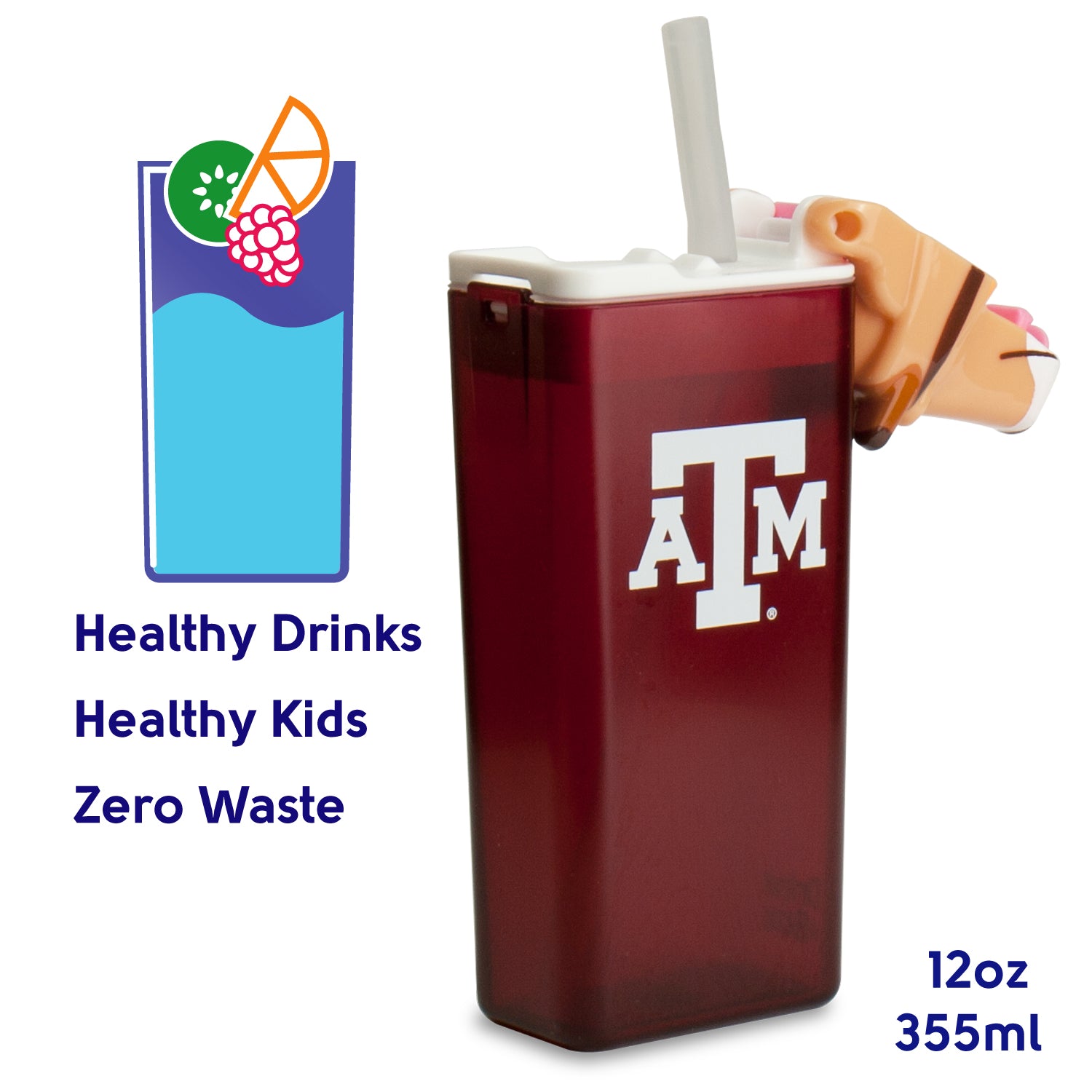 Collegiate Drink in the Box 2 FunTops (12 & 8 oz)