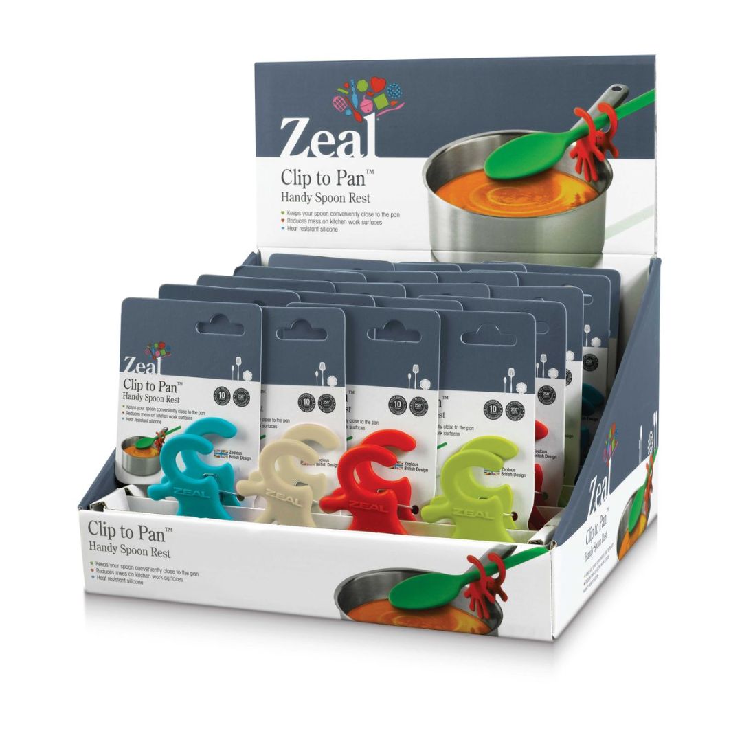 Clip to Pan Spoon Rest (Full Box – 1 x 18 pcs)