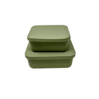 Rectangular Silicone Container Set - Medium & Large (Full Box – 1 x 6 pcs)