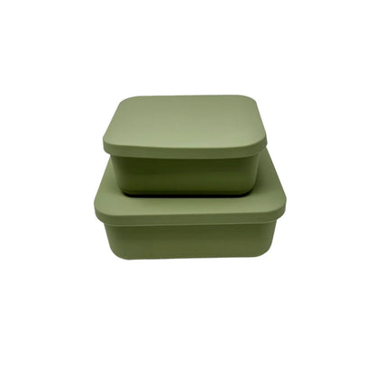 Rectangular Silicone Container Set - Medium &amp; Large