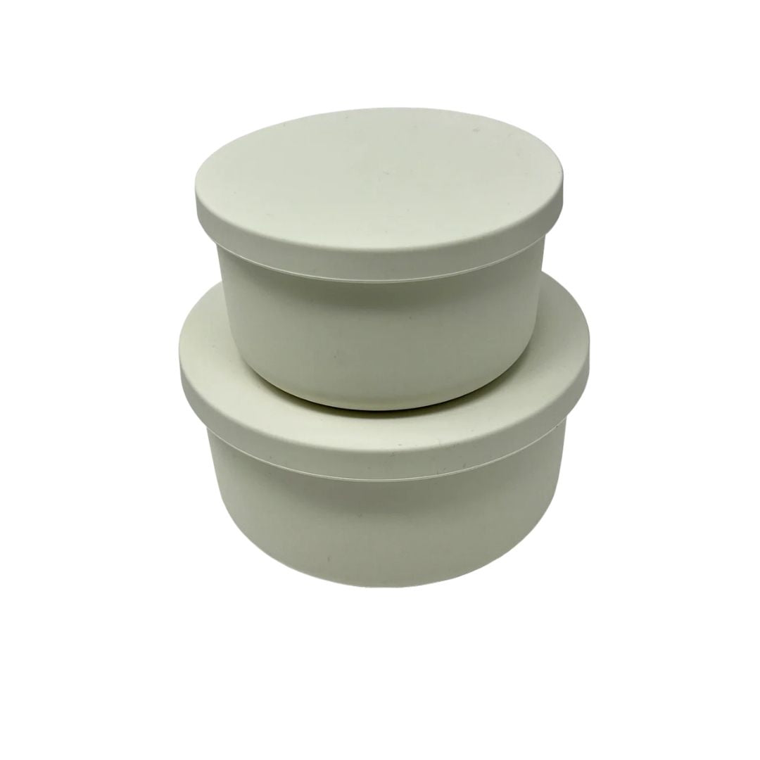 Round Silicone Container Set - Medium &amp; Large