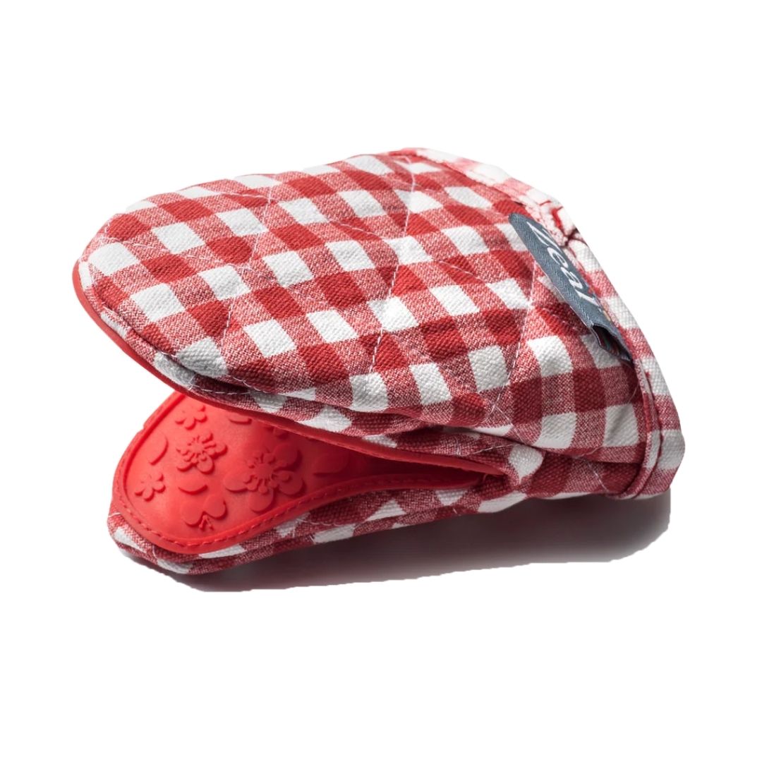 Silicone Gingham Mini Mitt