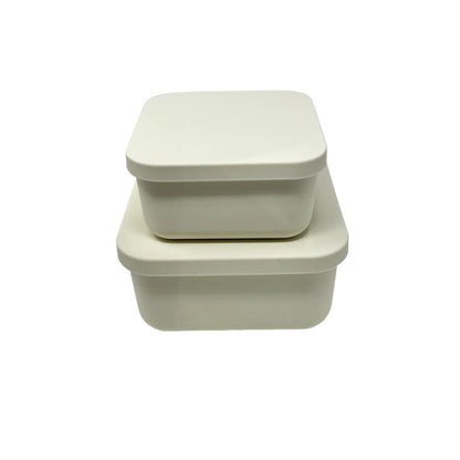 Square Silicone Container Set - Medium &amp; Large