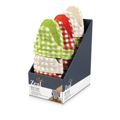 Silicone Gingham Mini Mitt (Full Box – 1 x 20 pcs)