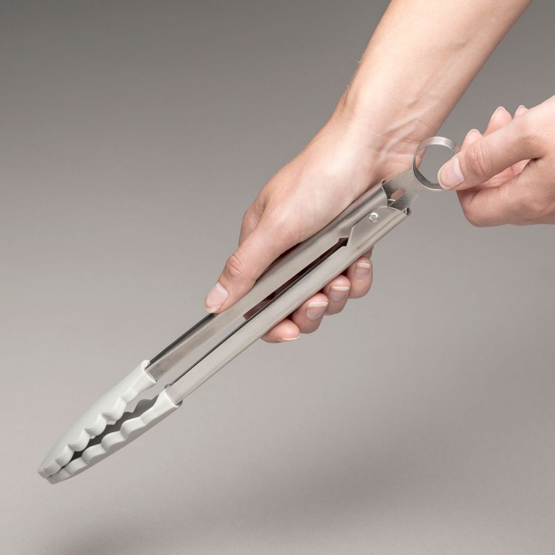 Coastal 10" Silicone Tong