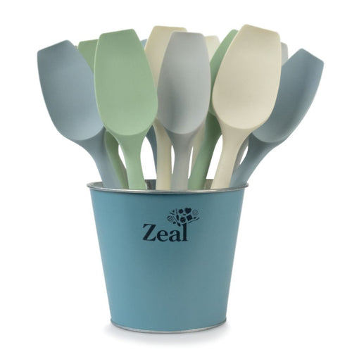 Coastal 10" Silicone Spatula Spoon  (Full Box – 1 x 20 pcs)