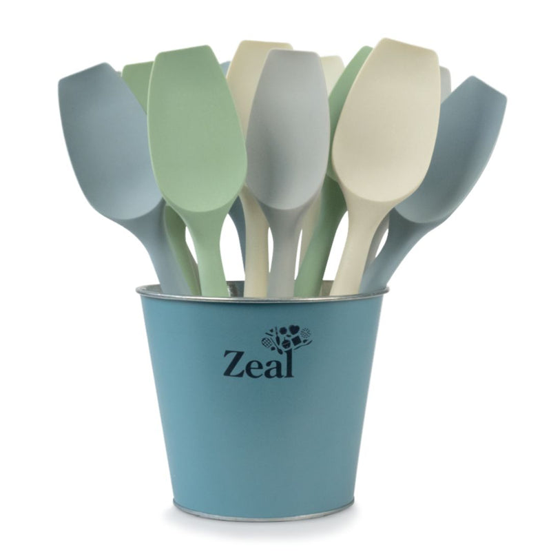 Coastal 10" Silicone Spatula Spoon  (Full Box – 1 x 20 pcs)