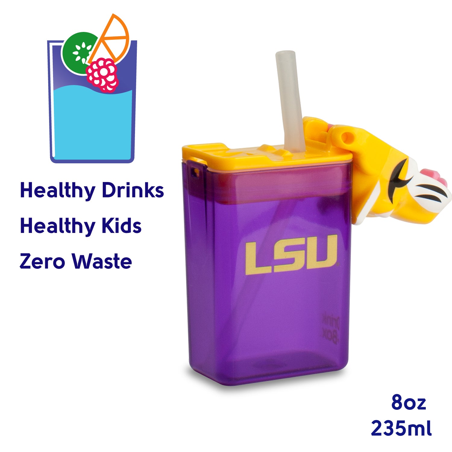 Collegiate Drink in the Box 2 FunTops (12 &amp; 8 oz)