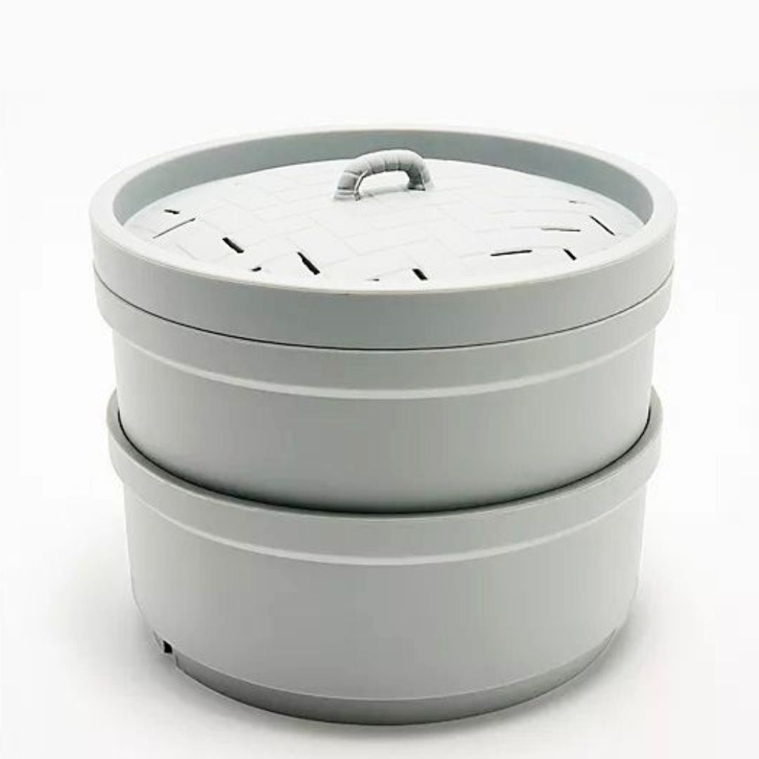 Silicone Double Stacking Steamer Set