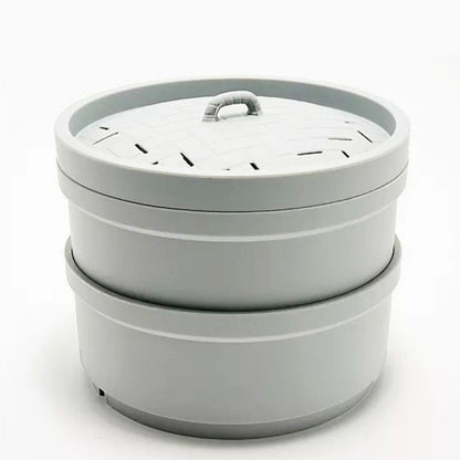 Silicone Double Stacking Steamer Set