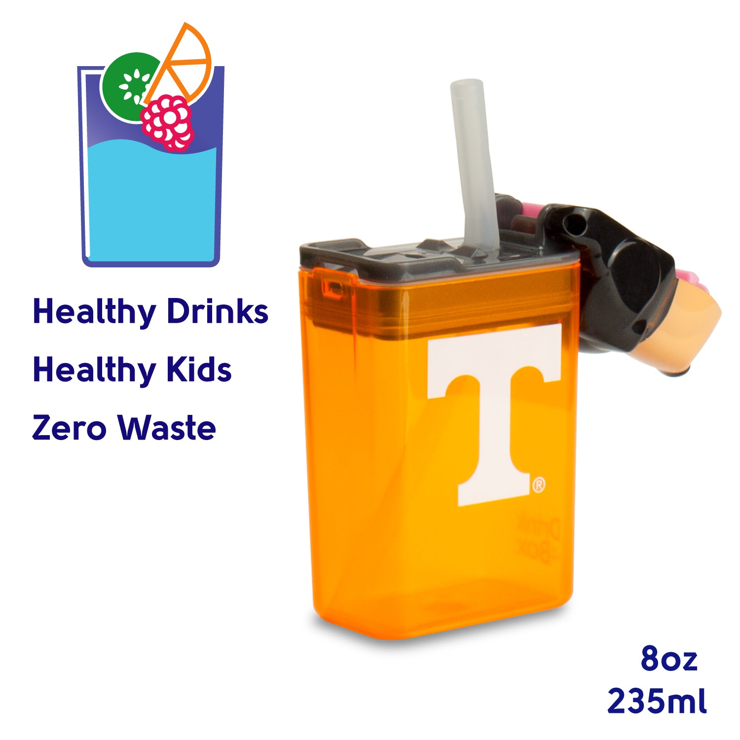 Collegiate Drink in the Box 2 FunTops (12 &amp; 8 oz)