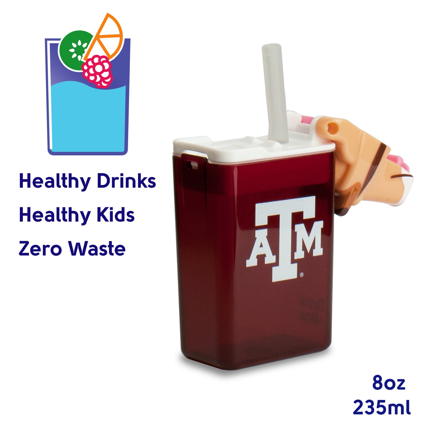 Collegiate Drink in the Box 2 FunTops (12 &amp; 8 oz)
